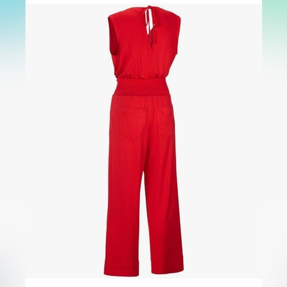 Cabi 5773 Uptown Red Jumpsuit - Size Medium (M) - Picture 2 of 8